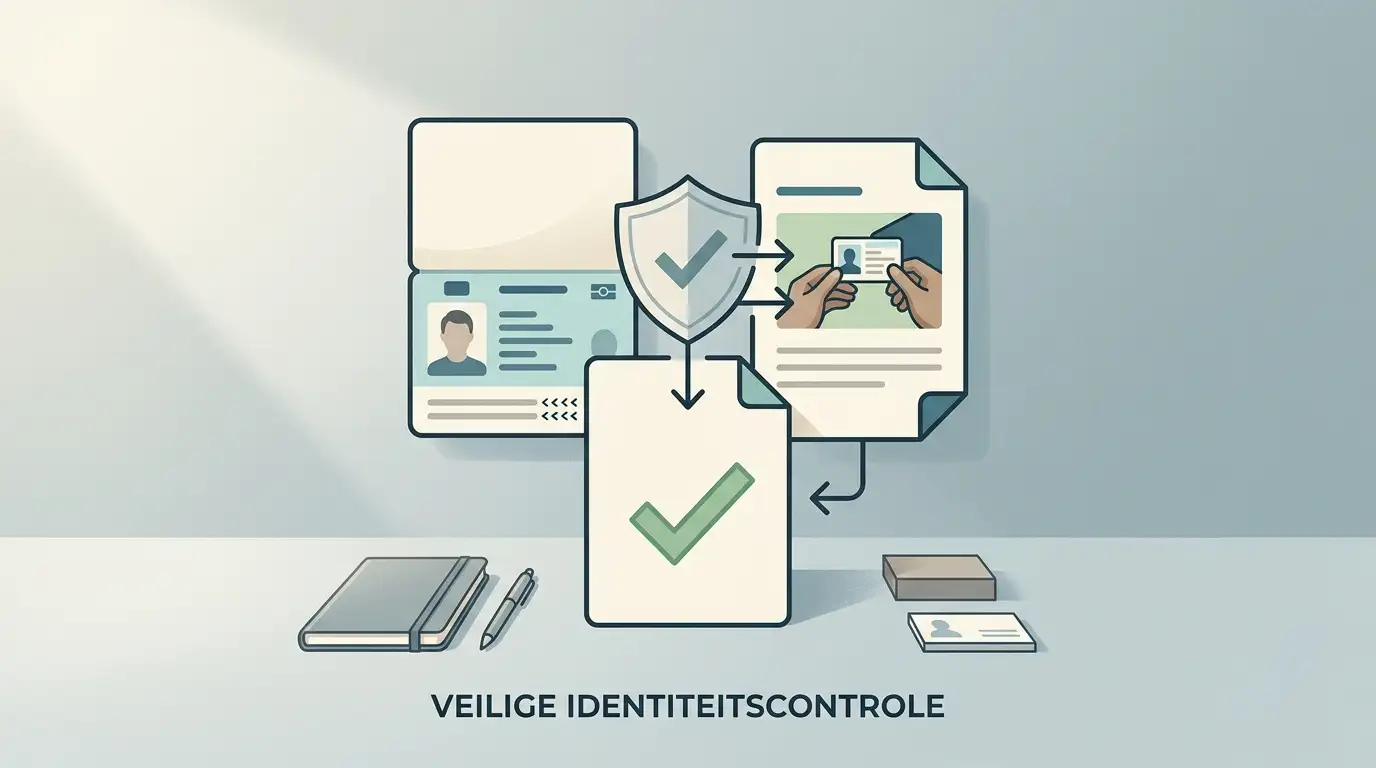 Veilige controle van identiteitsgegevens voor accountverificatie